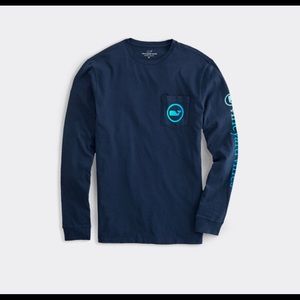 NWT Vineyard Vines Pocket Long Sleeve Tee
